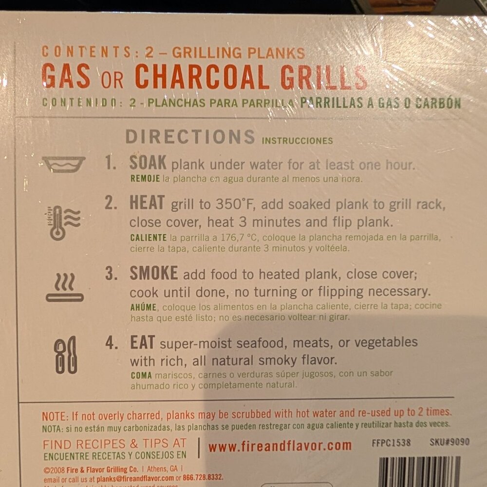 Cedar Grilling Planks - Picture 2 of 3